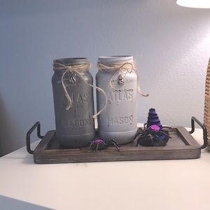 Mason Jar Decor Halloween